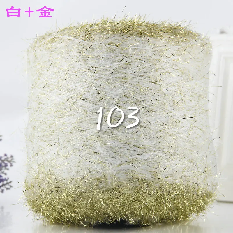 250 г танцевальная пряжа модная ручная вязка тонкая хвост Феникс ворсинки