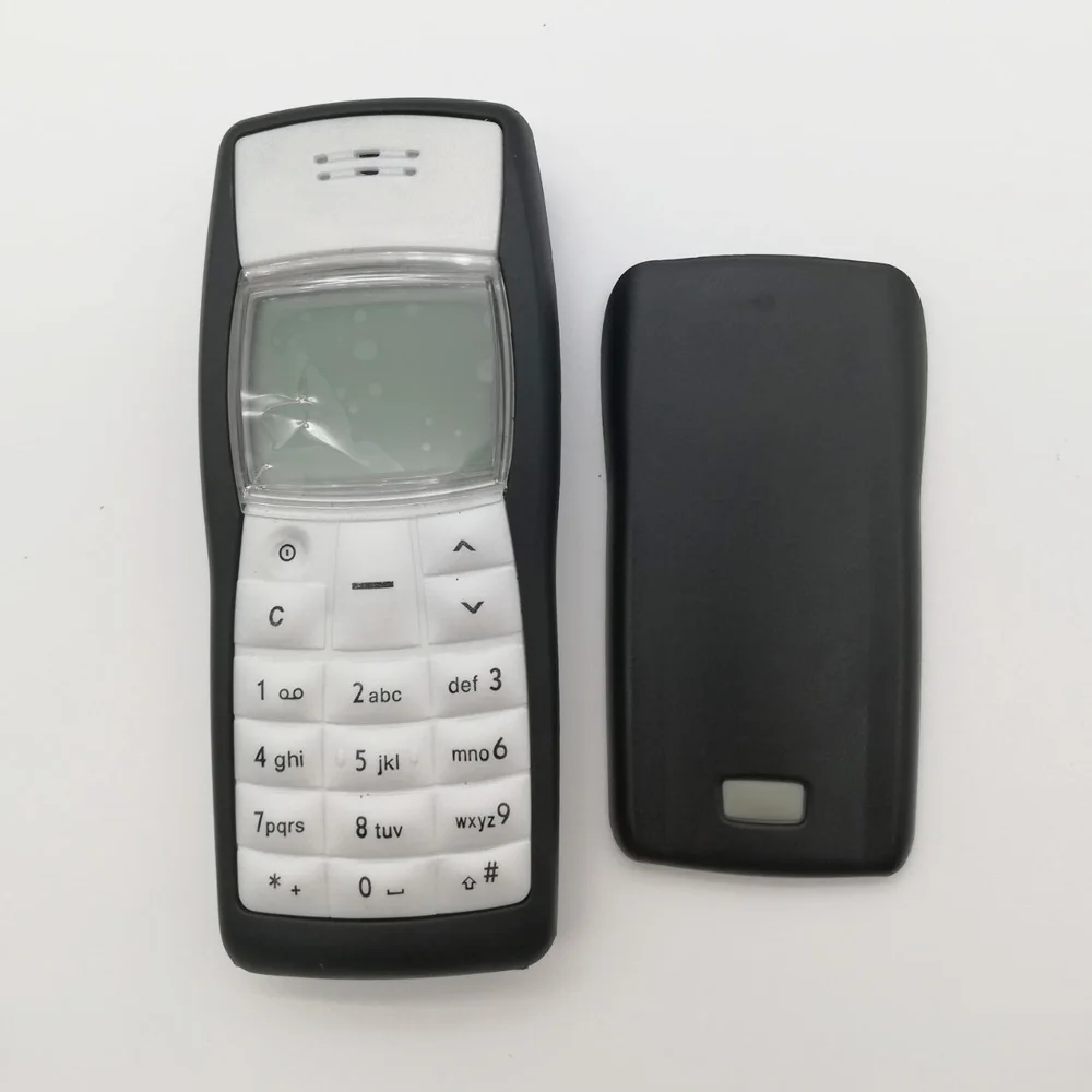 Чехол для Nokia 1100 передняя рамка + английский/русский или арабский иврит