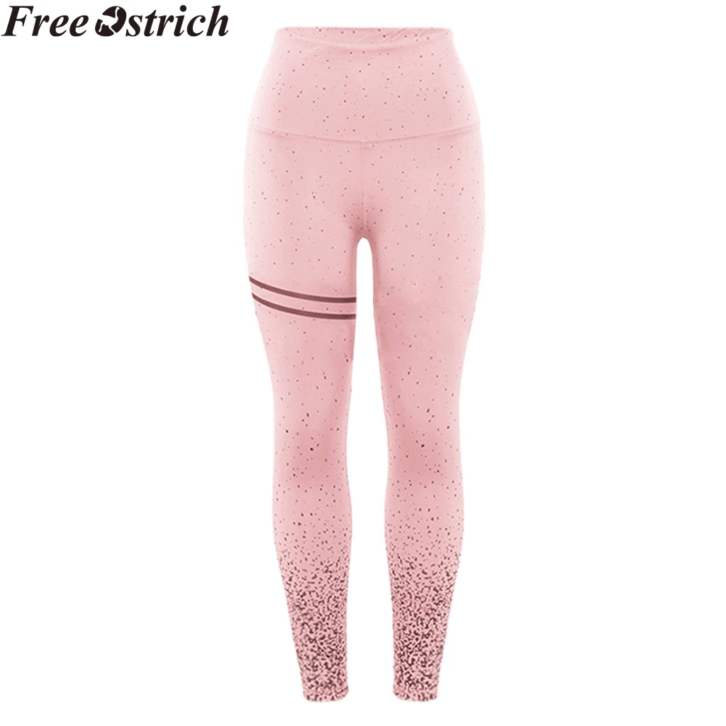 Новинка хит продаж женские леггинсы с золотым принтом высокая талия без