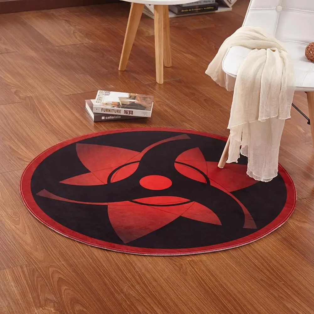 Мягкий флисовый мультяшный коврик с аниме Шаринган одеяло костюм для косплея |