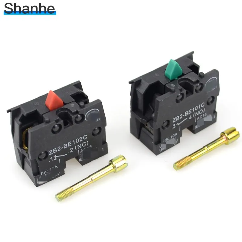 2 шт. XB2 кнопочный переключатель ZB2BE102C(NC)|switch|blocksblock block |