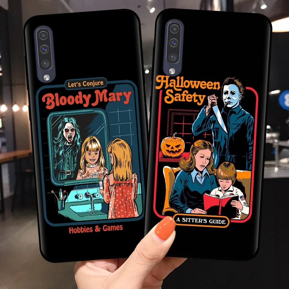 Забавный Графический чехол для телефона Хэллоуин Let's Summon Demon Samsung A10 A20 A30 A40 A50 A70 A7