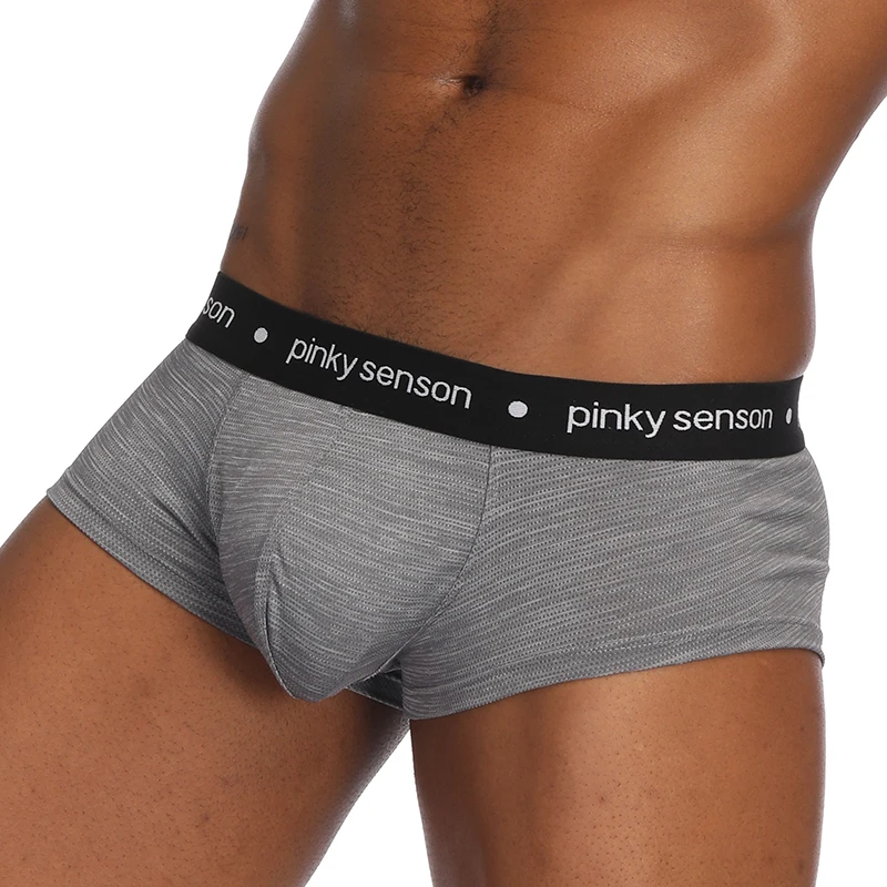 Дышащие нейлоновые мужские боксеры супер тонкое нижнее белье новое крутое