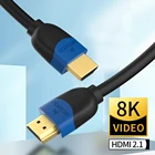 MOSHOU 8K 60Hz 4K 120Hz 48 Гбитс HDMI 2,1 кабели eARC Cabo HDMI 2,1 UHD Dynamic HDR для ТВ PS4 PS5 RTX3070