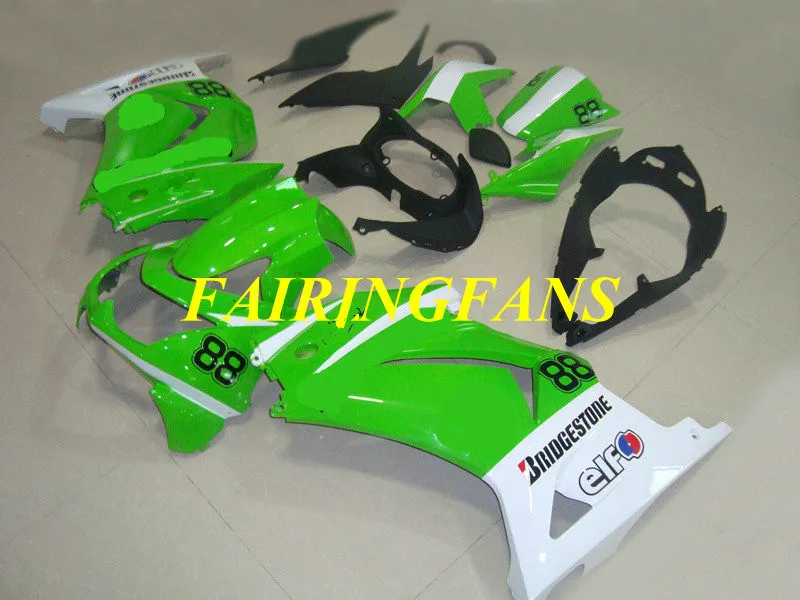 Комплект обтекателей для KAWASAKI Ninja ZX250R 08 09 10 11 12 ZX 250R 2008 2012 обтекатели кузова +