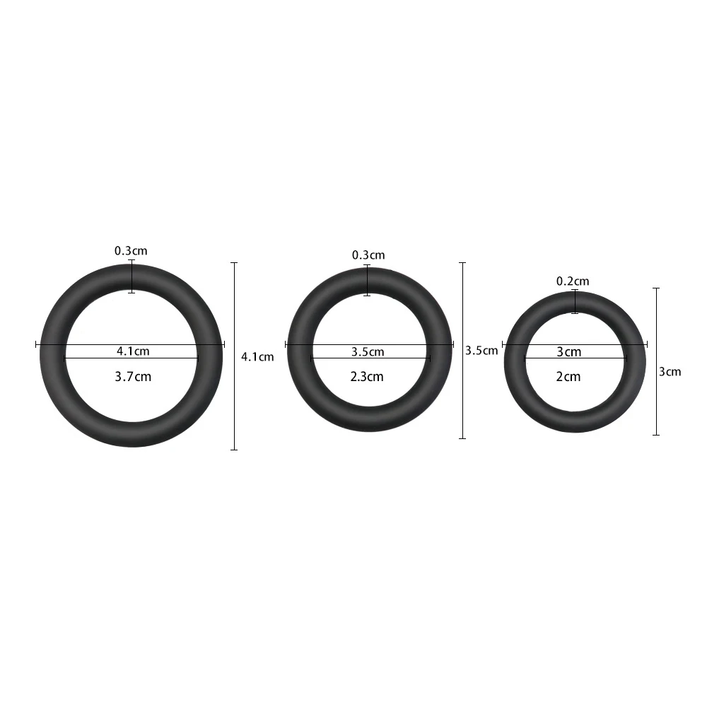 3 шт./набор Силиконовые Кольца для пениса