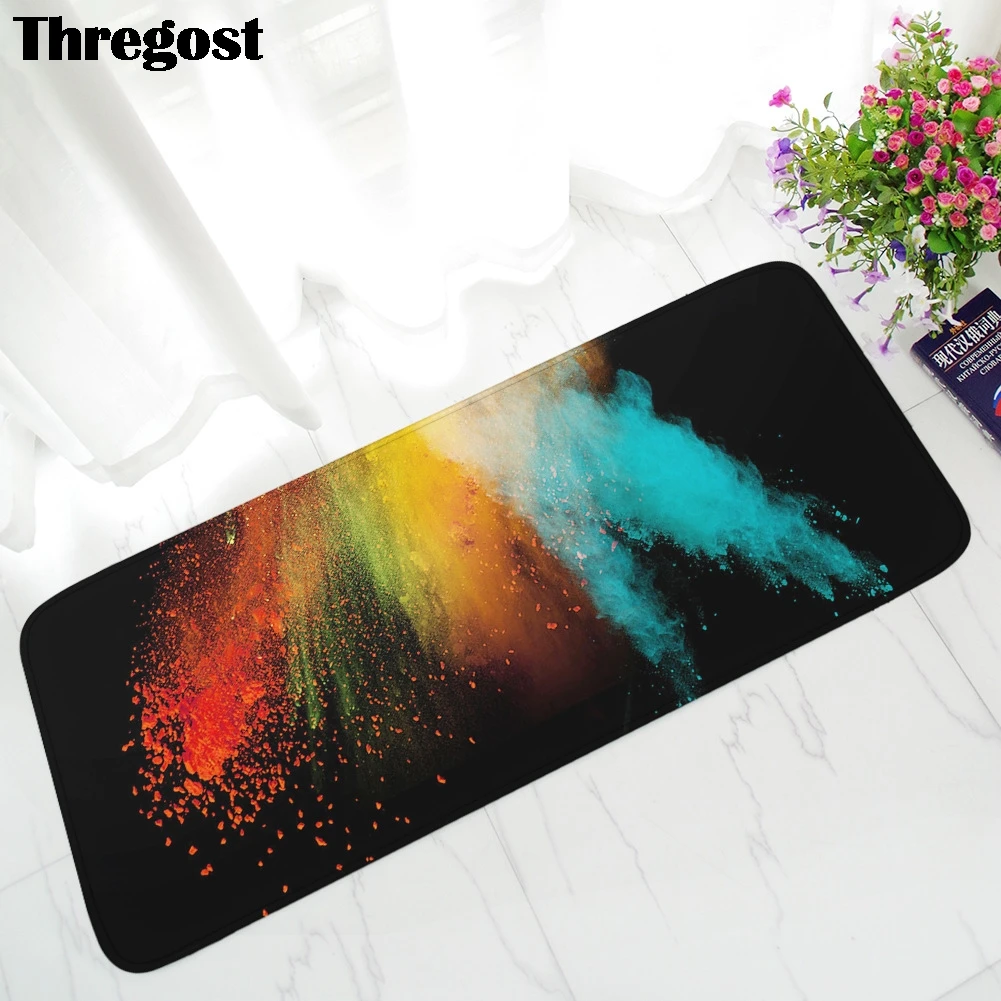 Из Микрофибры камень коврик для входной двери домашнего декора 3D противоюзовый