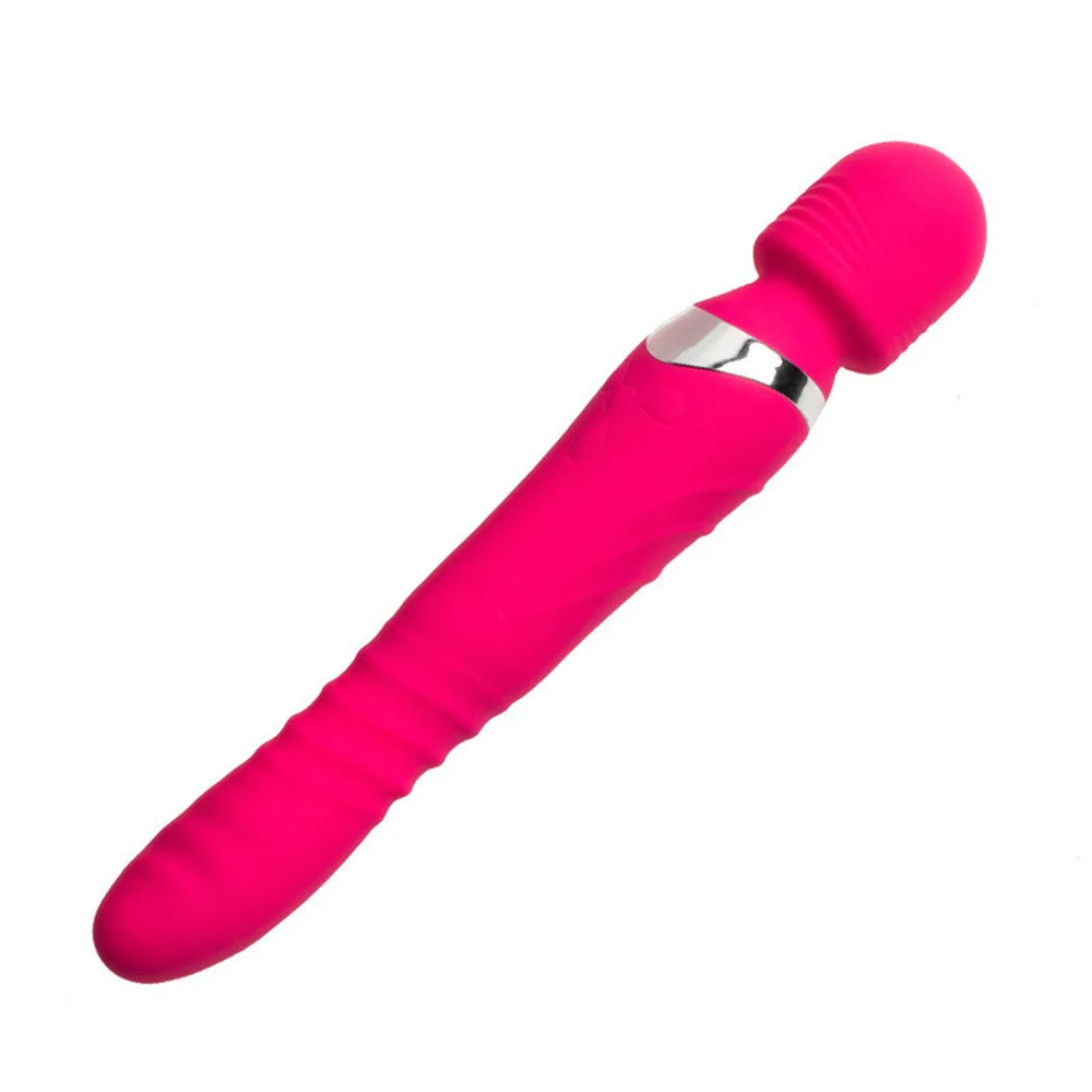 Секс игрушки двуглавый вибрирующий AV палка секс фаллоимитатор вибратор
