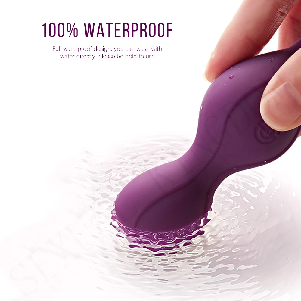 Пульт дистанционного управления Яйцо вибратор Бен-ва шар Кегель вагинальный