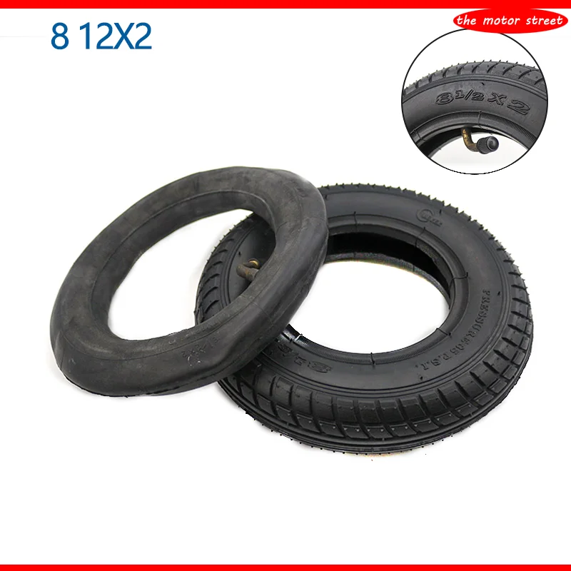 

8 inch 8 1/2x2 Inner Tube Outer Tyre Pneumatic Tire for Xiaomi Mijia M365 Smart Electric Gas Scooter Pram Stroller