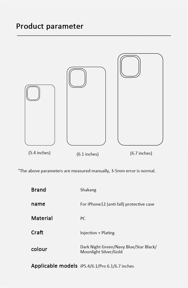 

Transparent Hard PC Phone Case For iPhone 12 Pro Max Magnetic Wireless Charger Magnetic Phone CaseSupport Wireless Charging