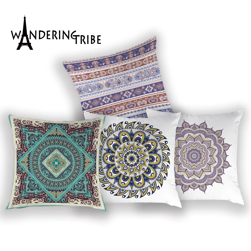 

Morocco Cushion Cover Bohemia Home Decoration Pillow Case Print Pillows Cases Geometric Patterns Living Room Car Cushions Covers