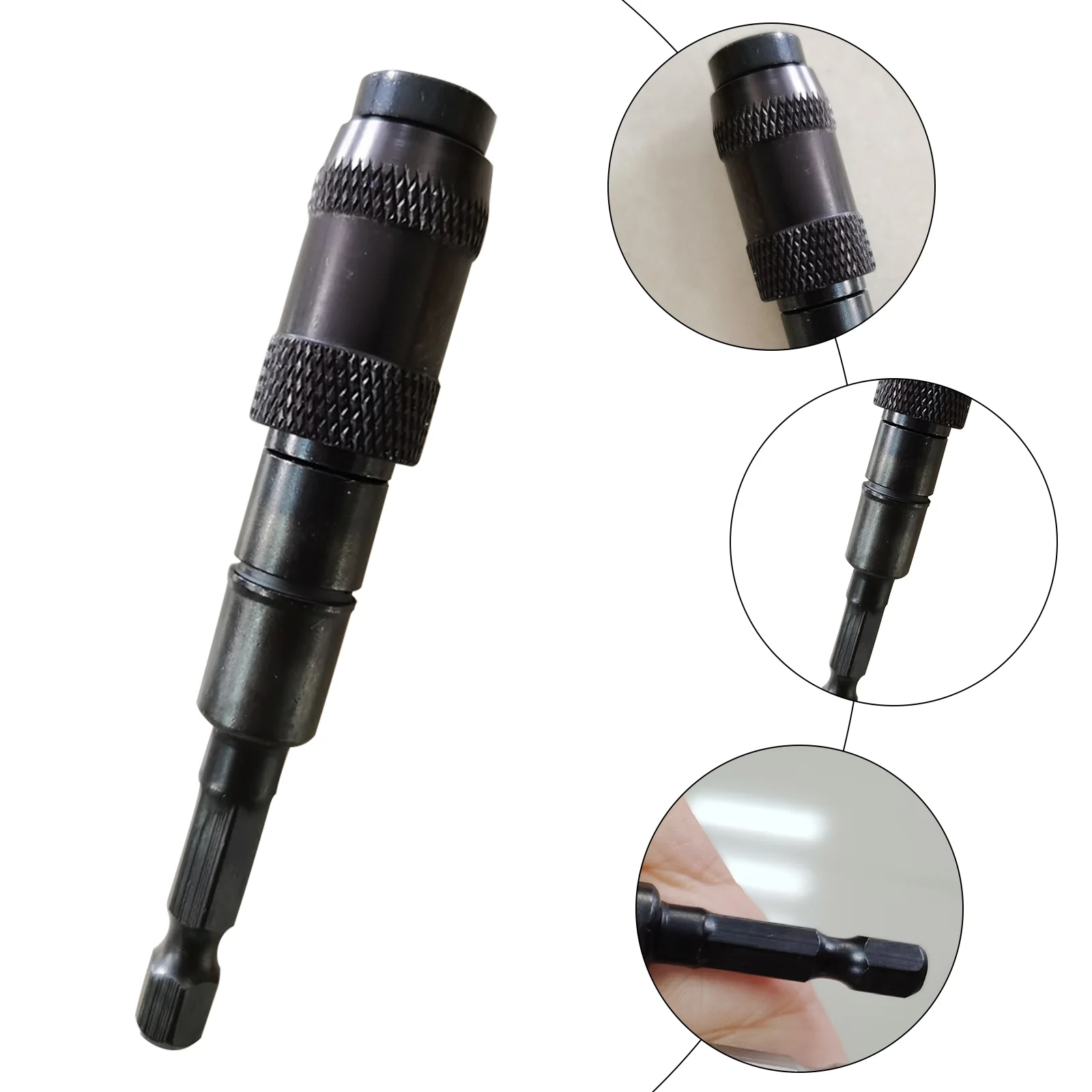 

1Pcs Metal Hex Shank Magnetic Drywall Screw Bit Holder Drill Screw Tools 1/4inch Shank Precision Electric Screw Drill Tools Set