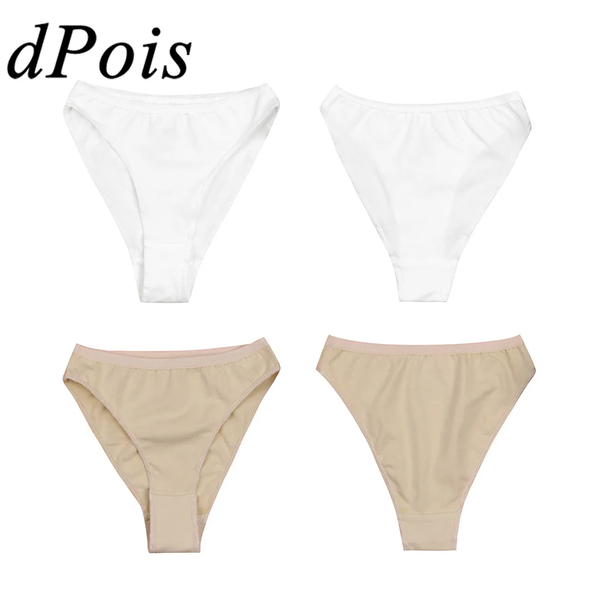 

Dpois Kids High Cut Ballet Dance Briefs Underwear Underpants Cute Girls Ballet Dance Gymnastics Bottom Ballerina Dance Panties