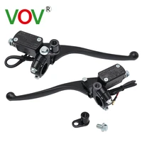 universal motorcycle accessories hydraulic cylinder clutch break handle black silver lever optional for buggy scooter dirt bike