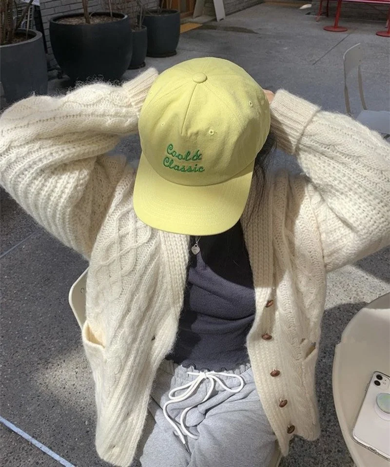 Кепка в стиле ретро для мужчин и женщин Модный Мягкий Топ с надписью вышивкой