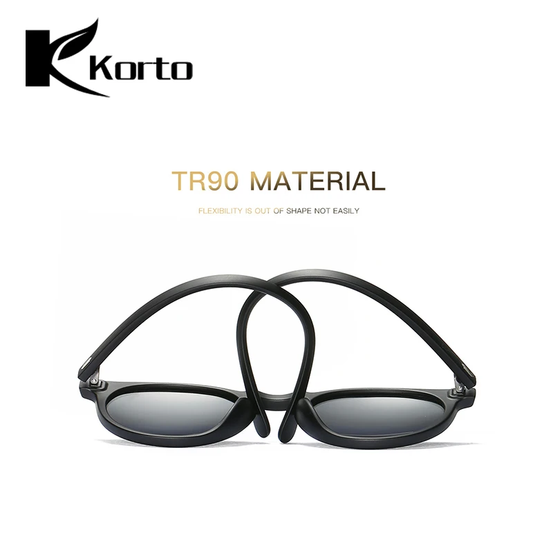 Korto Trend мужские Поляризованные Круглые Солнцезащитные очки для женщин и мужчин TAC