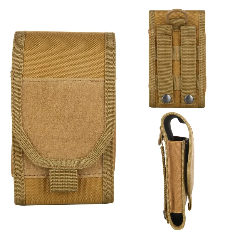MOLLE тактическая кобура армейская камуфляжная сумка крюк петля ремень сумка кобура Чехол для мобильного телефона наружное оборудование