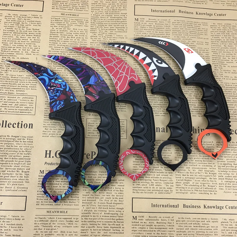 Новый нож-керамбит тактический нож с фиксированным лезвием для шеи ножнами резки