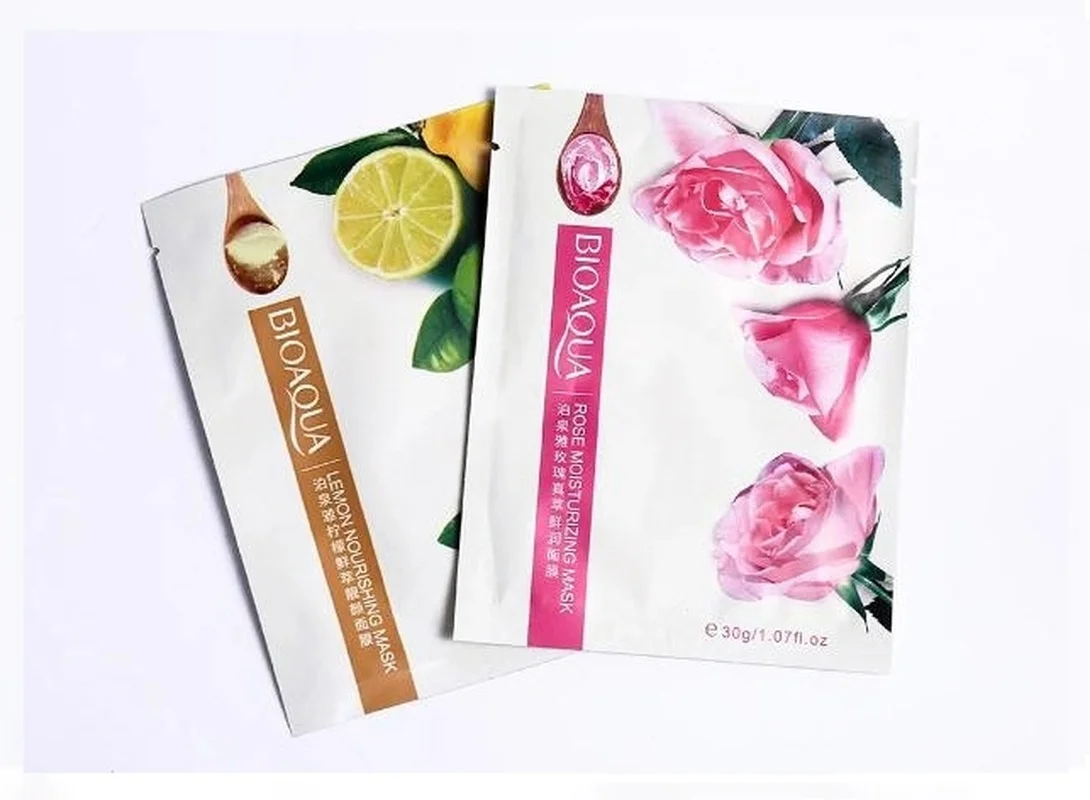 Увлажняющая маска для лица с розовым медом и лимоном питательная женщин