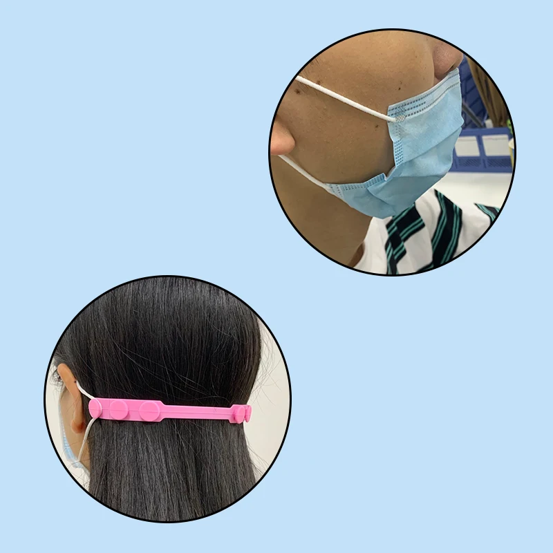 200 шт. протектор для ушей взрослых маска с крючком пряжка силиконовый бандаж