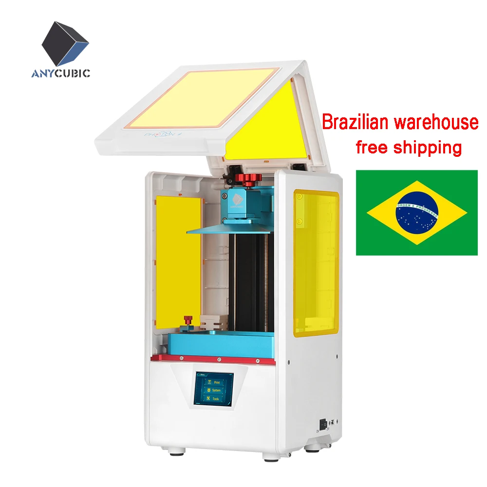 ANYCUBIC 3d Принтер Комплект Фотон S обновленный УФ модуль офлайн печати ЖК 3d принтер Быстрый срез 3d DIY печать sla 3d принтер