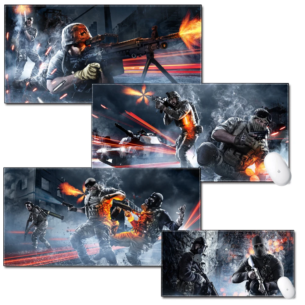 

Противоскользящий коврик для мыши большого размера, утолщенный игровой коврик для игровой мыши, ноутбука, стола для борьбы с боевым полетом