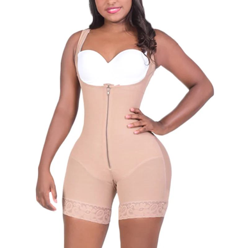 

Fajas Colombianas Mujer Shapewear Cinta Modeladora De Alta Compressão Corset Waist Trainer Body Shaper Slimming Underwear Skim