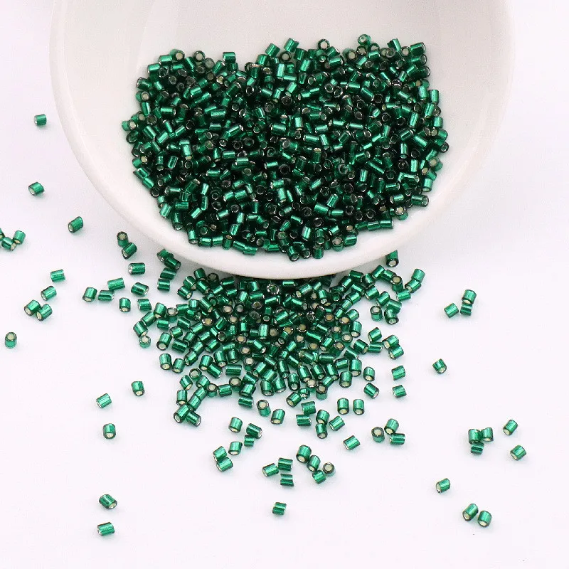 

Hobbyworker 2*3mm Glass Seed Beads for Bracelets Necklace DIY Accessories XQ072888