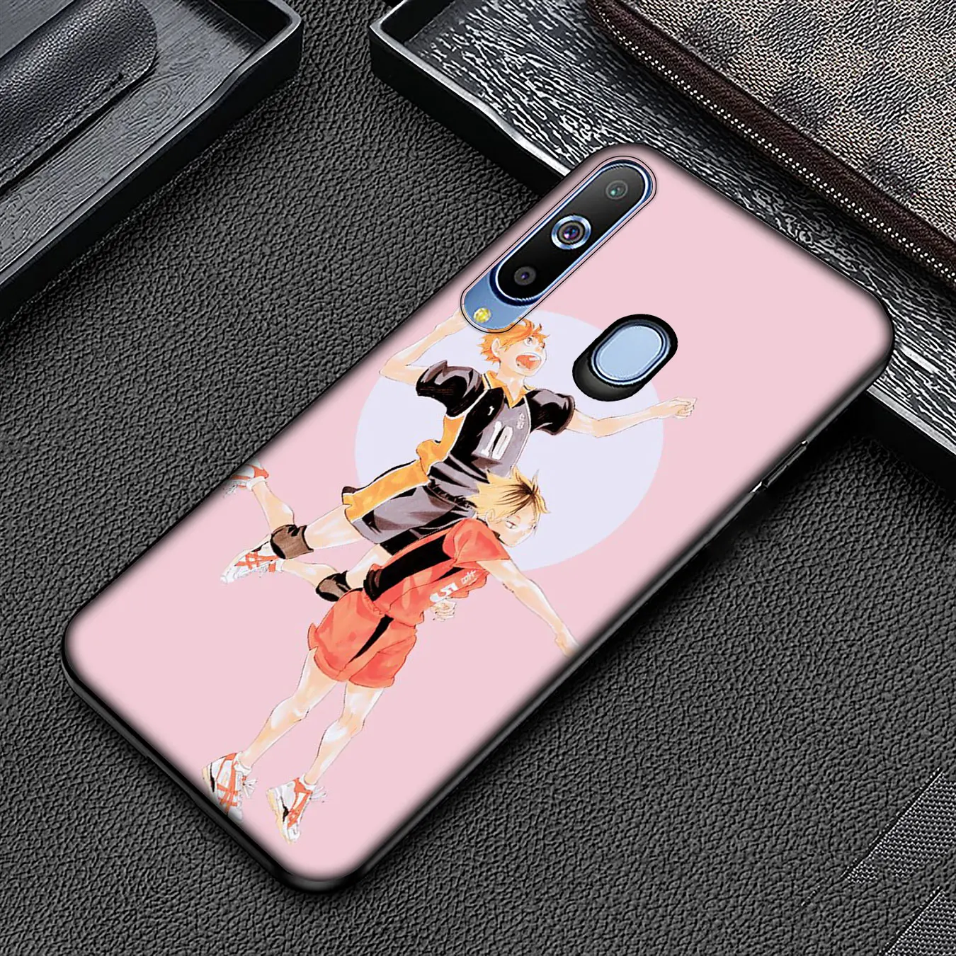 IYICAO Haikyuu Hinata Soft Silicone Phone Case for Samsung Galaxy A6 A9 A8 A7 2018 A3 A5 Note 9 8 10 Plus 20 Ultra Cover | Мобильные