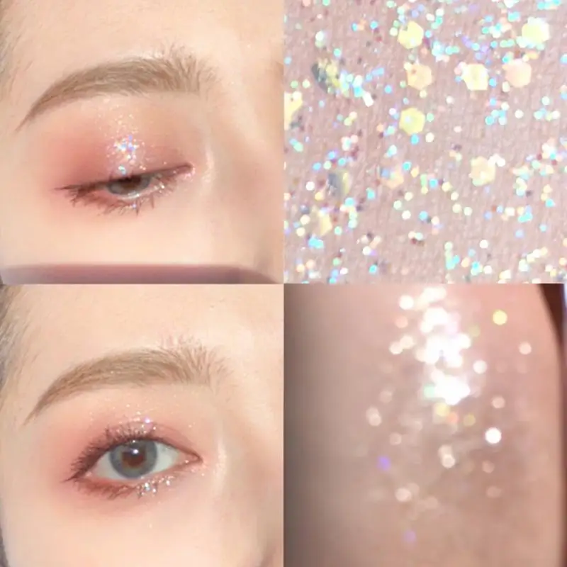 Жидкие блестящие тени для век TSLM2 набор макияжа с блестящими бриллиантами и