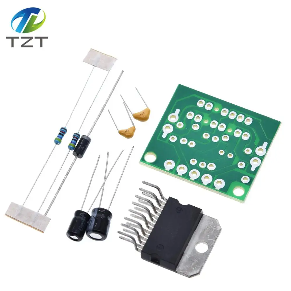 Плата усилителя TDA7297 запасные части 12 В постоянного тока класс 2 0 Двойное аудио