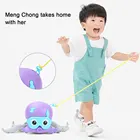 Детские игрушки для купания осьминог, с заводным механизмом