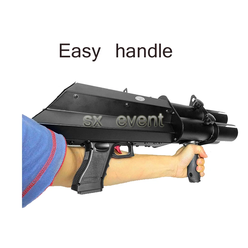 Обувь для ночного клуба вечерние конфетти машина 3 головы сцены пистолет ручной