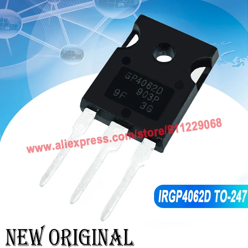 (5 шт.) GP4062D IRGP4062D 600V 48A / GP20B60PD IRGP20B60PD 600V / STTH6006W 600V 60A / 47N60CFD SPW47N60CFD 600V 46A TO-247