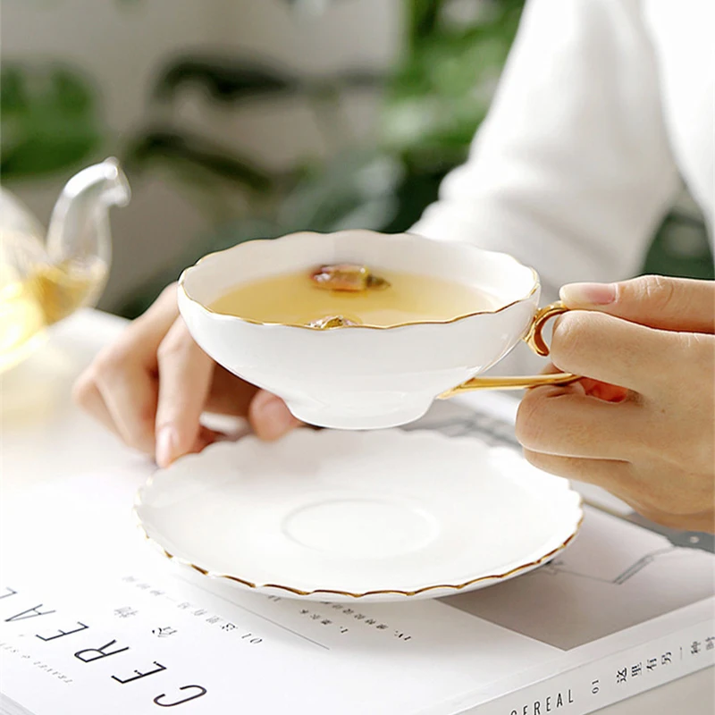 Японский птица Британский послеобеденный чай керамический стеклянный цветочный