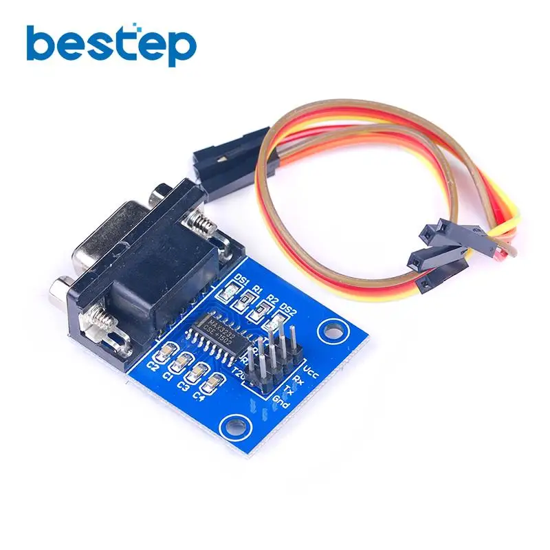 1 шт. MAX3232 RS232 в TTL последовательный порт конвертер Модуль DB9 разъем MAX232|rs232