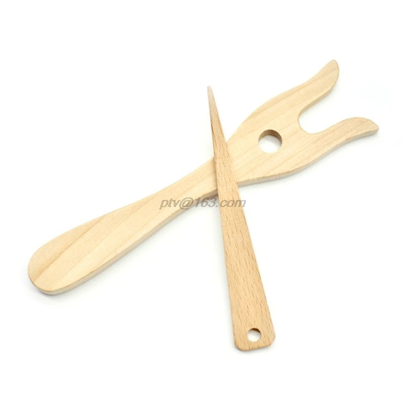 2 шт./компл. ручной инструмент для вязания деревянная вилка ручная работа ткацкий