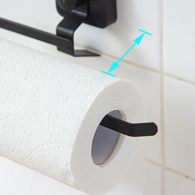 

Towel Holder Self Adhesive Wall Mounted Hanging Bar Rod Towel Rack Toilet Bathroom Balcony Storage Holder