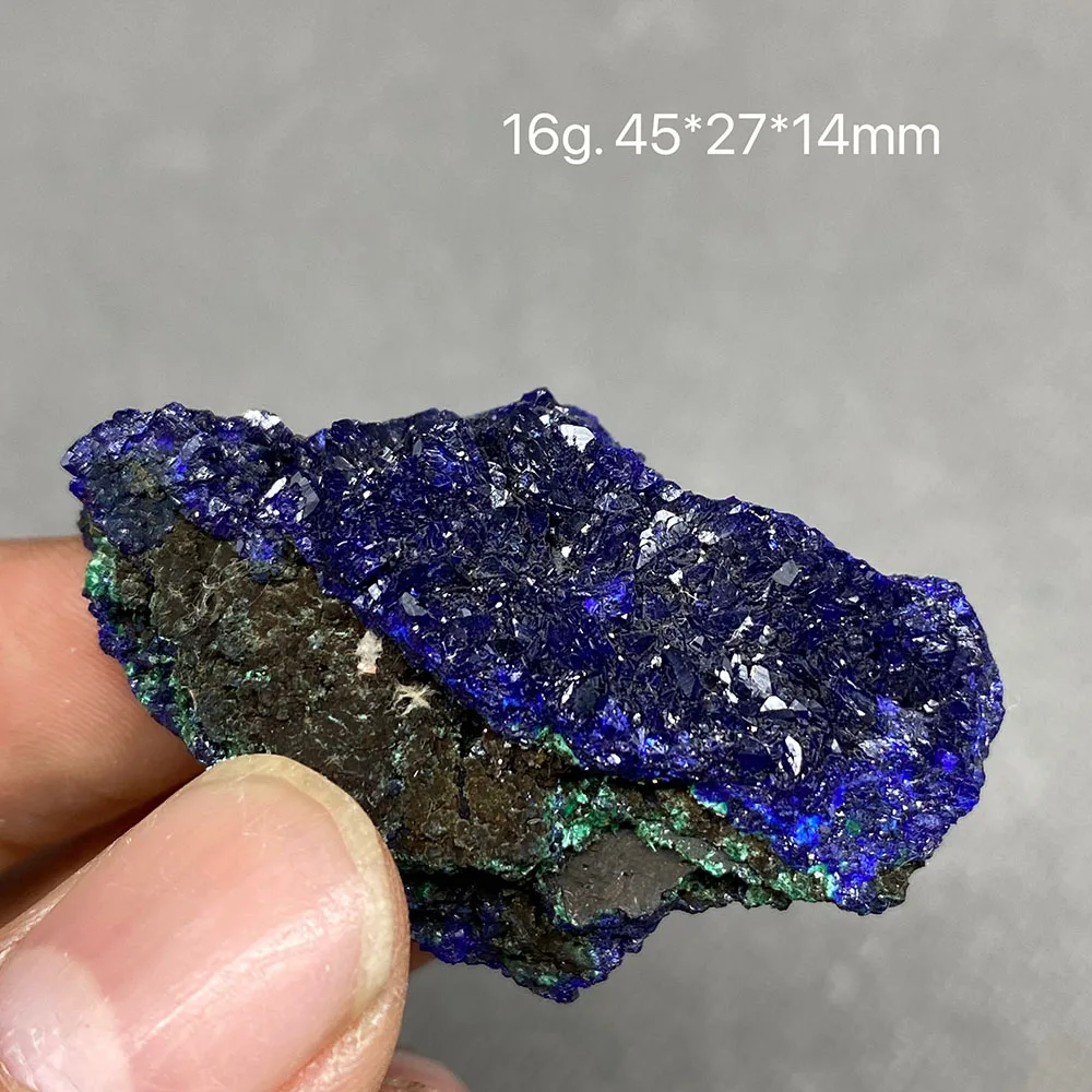 

Natural azurite mineral cristal espécime da província de anhui, china .