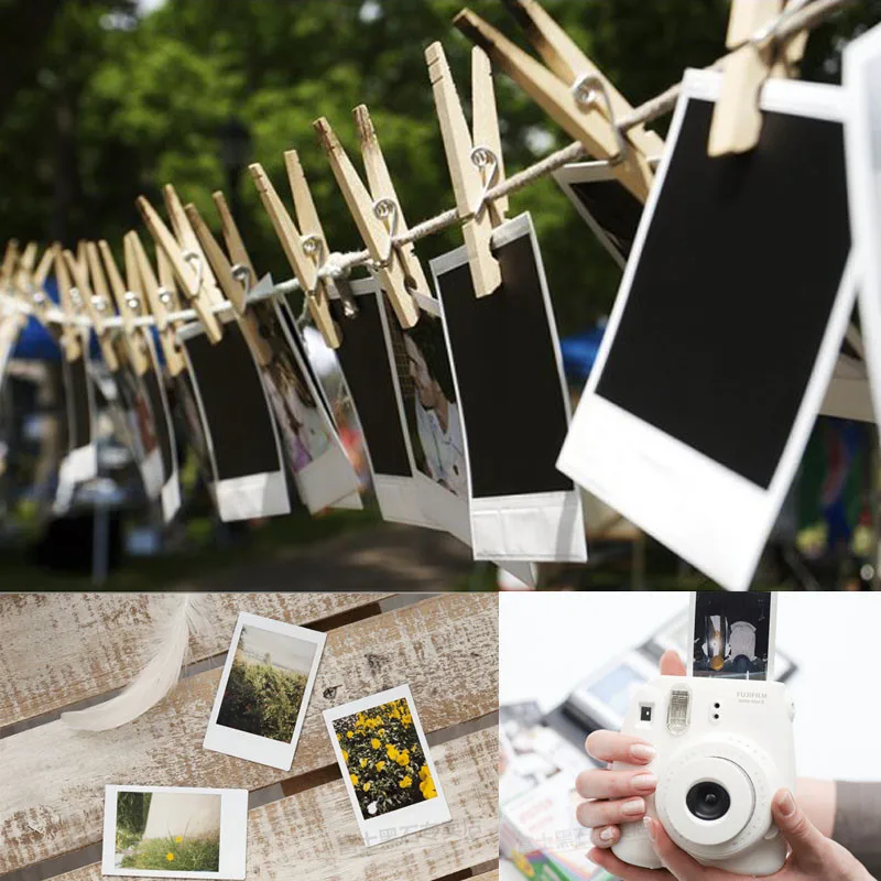 Белая пленка Fujifilm Instax Mini 9 лист 10 20 для мгновенной фотокамеры Polaroid FUJI 25 7C