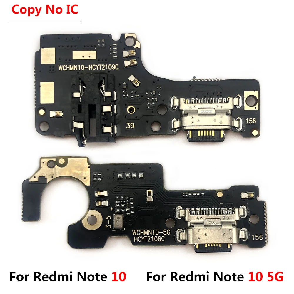 

USB-порт для зарядки микрофона док-станция для микрофона гибкий кабель для Redmi Note 10 5G Pro 10s Запасные части