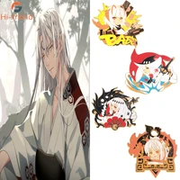anime inuyasha kagome enamel metal brooch pins badges lapel pin fashion brooches jackets jewelry accessories