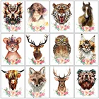 Evershine Алмазная вышивка Кот 5D DIY Алмазная мозаика животные картина стразы Алмазная Живопись цветы вышивка крестом наборы подарок ручной работы