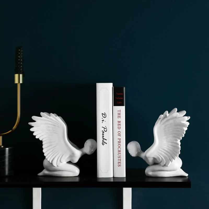 Креативный ангел украшения для книг современные ремесла Керамические