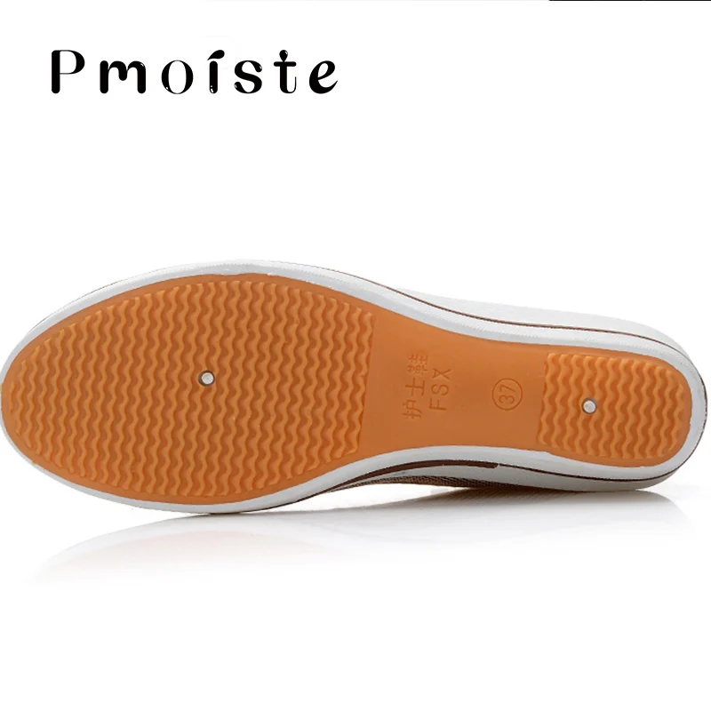 Женские туфли на плоской подошве хлопковые для медсестры платформе мягкие