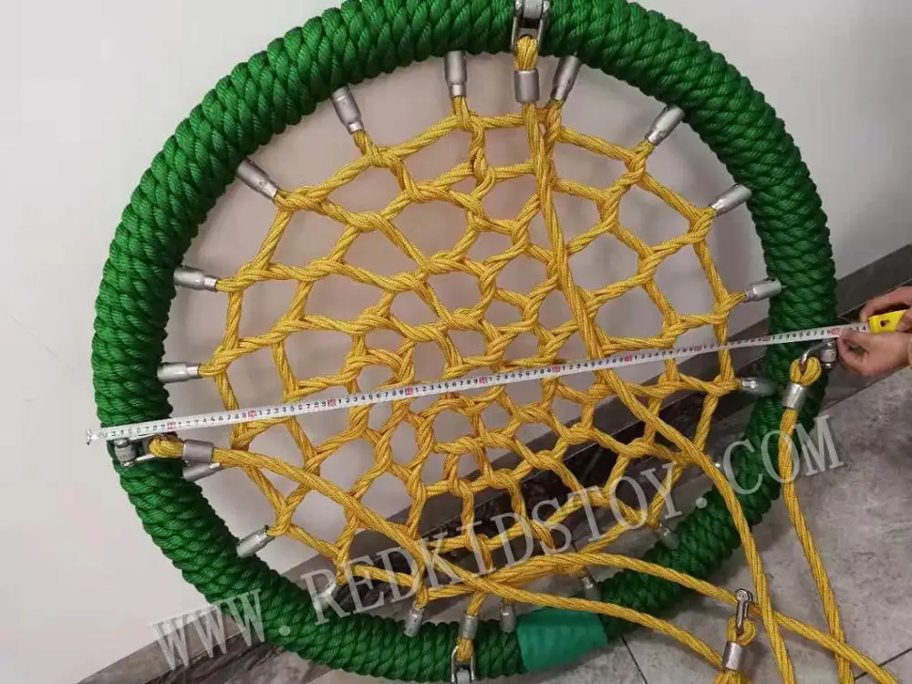 Сверхпрочное гнездо для патио качели Кабельный Шнур сетка веревки