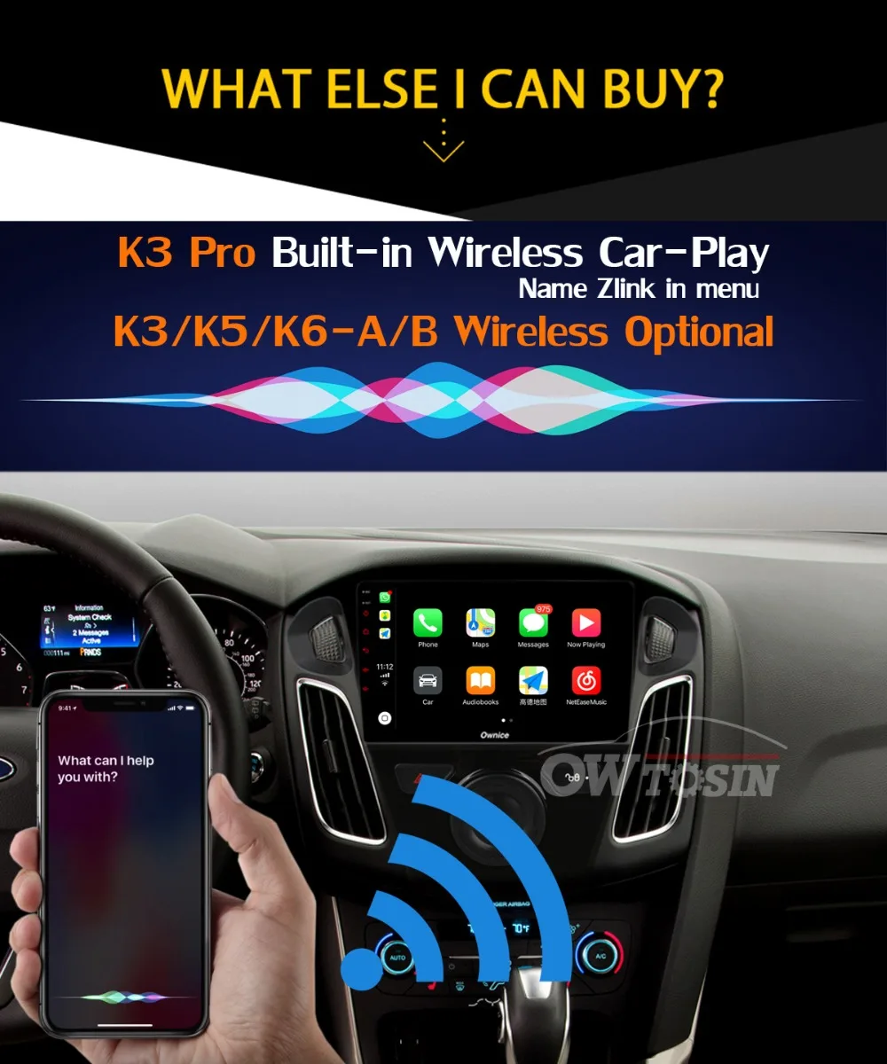 360 ° панорамная камера 4G SIM Android 9,0 4+ 64G gps навигация Радио CarPlay DSP Автомобильный мультимедийный видео плеер для Ford Focus 3 Mk3