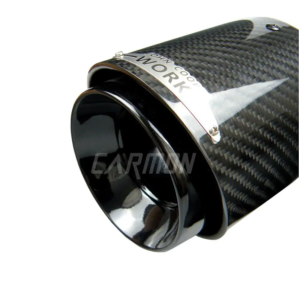 

1 Piece Black Chrome and Carbon Fiber Muffler Tip Fit for Mini Cooper Exhaust Tip R55 R56 R57 R58 R59 R60 R61 F54 F55 F56 F57F60