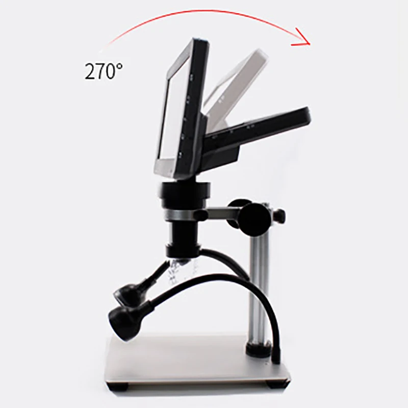 

Large Sn Digital Microscope Electron Microscope Mobile Phone Repair Microscope with 8Led Lamp